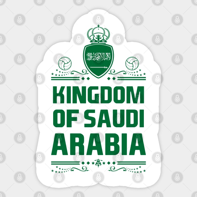 SAUDI ARABIA FOOTBALL SPORT Sticker by VISUALUV